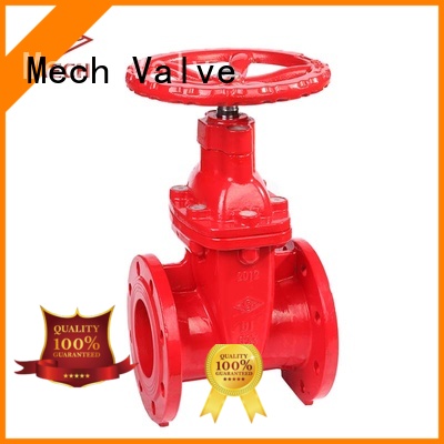 Mech Valve grooved resilient seated valve high quality air conditioning