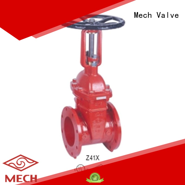 Mech Valve grooved resilient seated valve durable water transportation