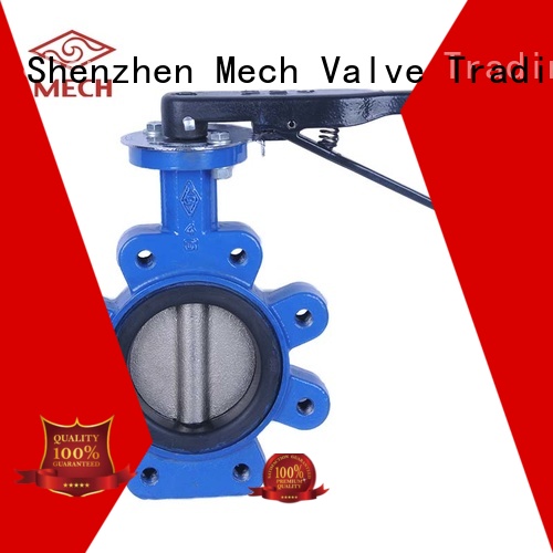 top selling wafer style butterfly valve hot-sale energy control Mech Valve